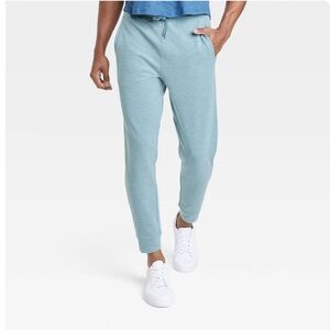 All in Motion Men's Soft Blue Gym Pants